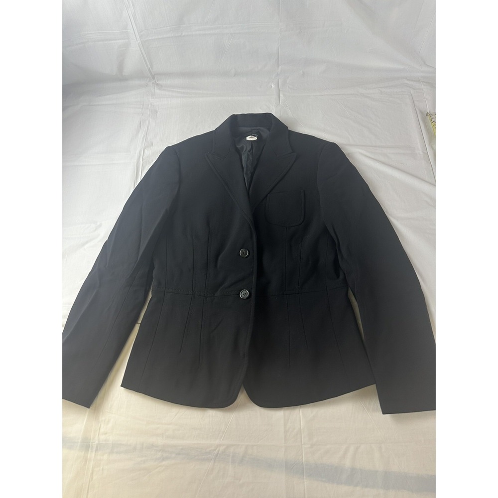 J Crew Blazer Women Size 6 Wool Two Button Lined Suit Jacket